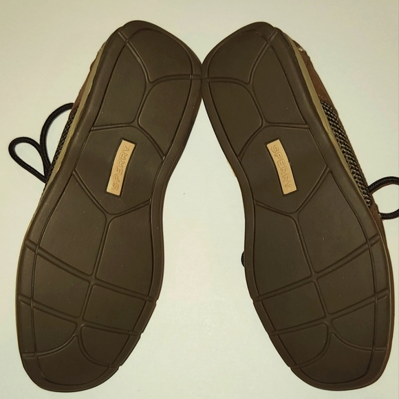 Sperry Top-sider Intrepid shoe. Big boys Sz 5. Brown. Style # YB25328A $20 NWOT. - Picture 7 of 11